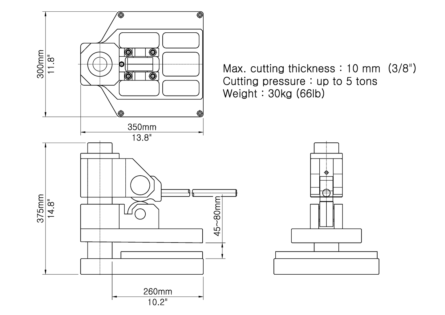 Clicker press, Hand clicker