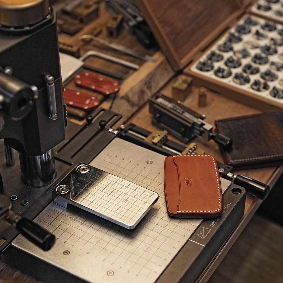 Stamping machine Card wallet JIG
