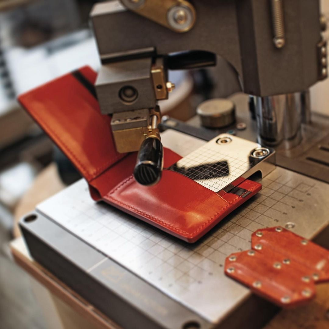 Stamping machine Card wallet JIG