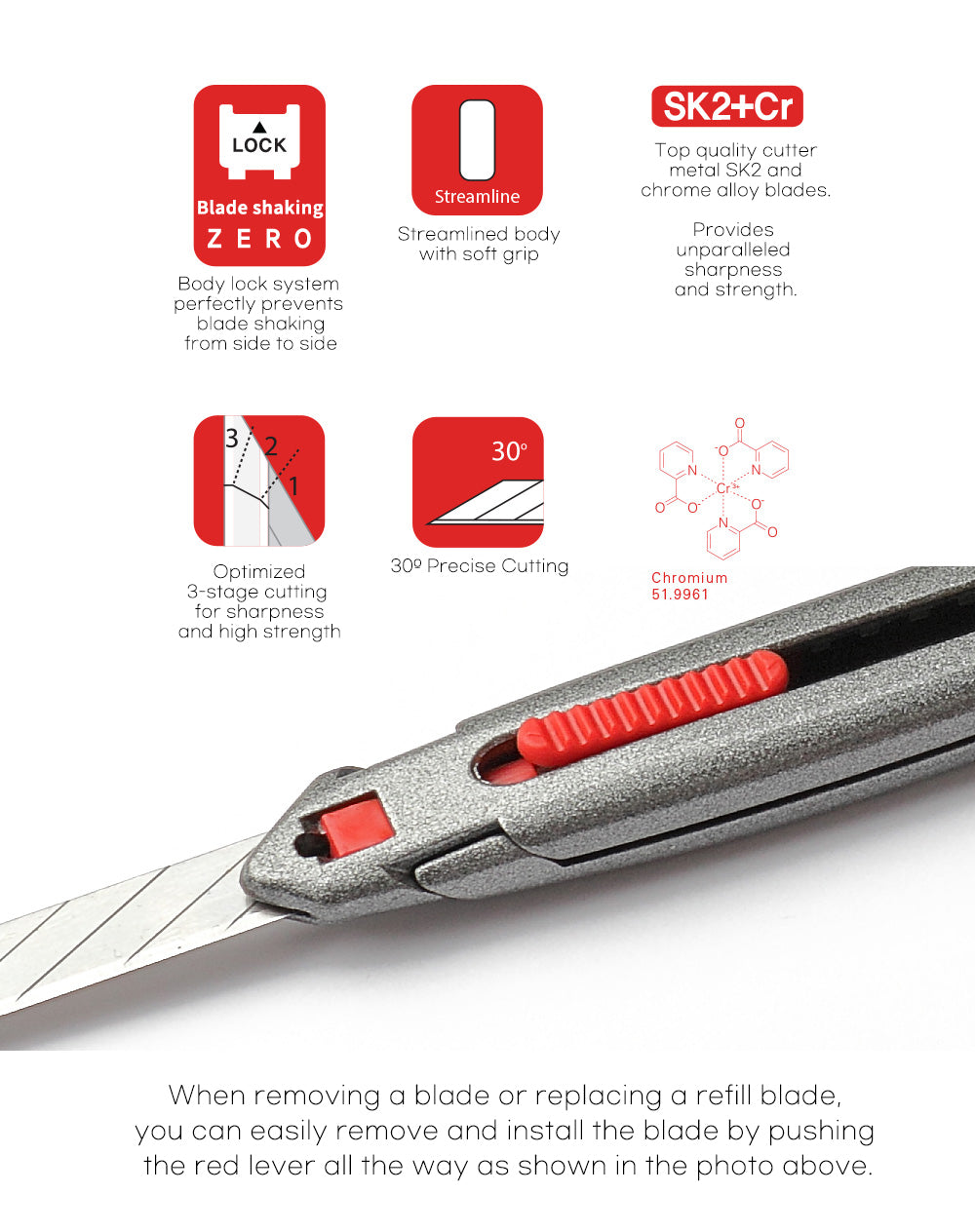 Cutter Machine Lock Chrome Cutter LOCK – DreamFactory Leather Tools