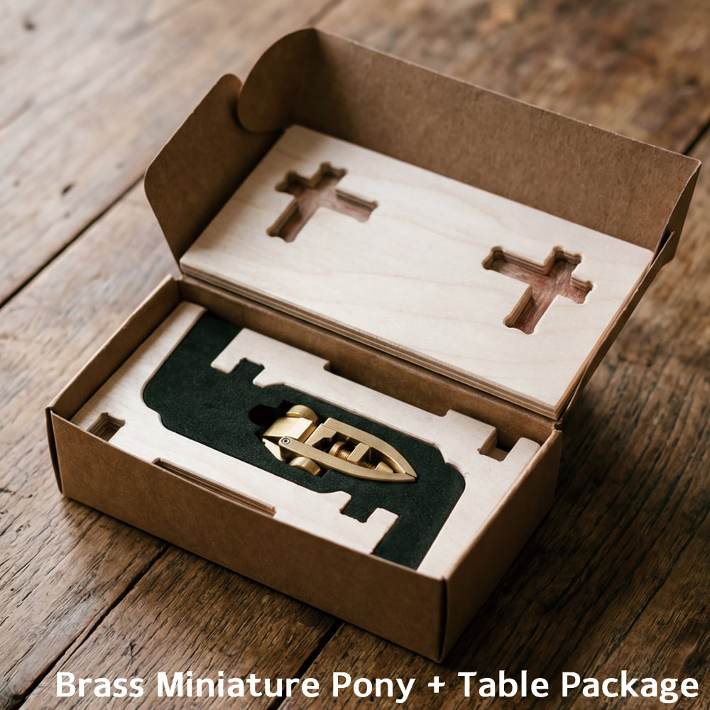 Brass Miniature Pony