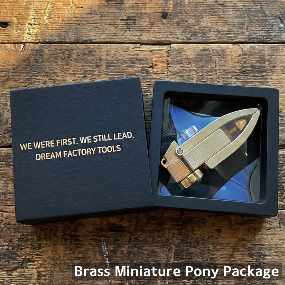 Brass Miniature Pony
